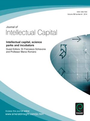 cover image of Journal of Intellectual Capital, Volume 15, Issue 4